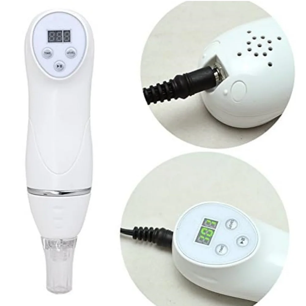 جهاز تقشير الجلد الماسي الصغير لتقشير الرؤوس السوداء، جهاز إزالة شفط الهواء، جهاز تجميل رقمي، منظف مسام الوجه