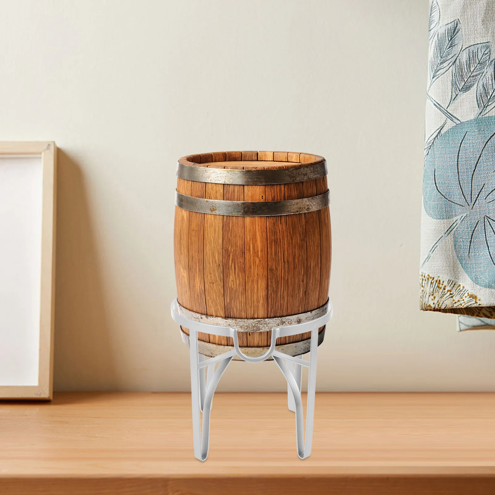 

Sturdy Metal Beer Bucket Holder Drink Wear Resistant Party Bar Supplies Stand For Wine Dispenser Beverage Container