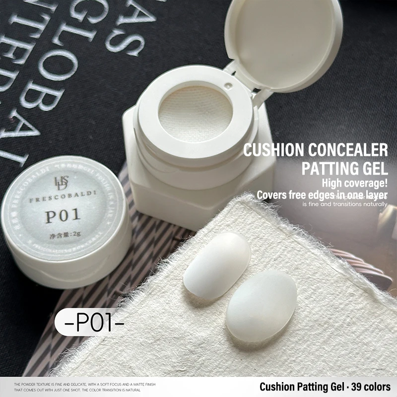 39-Farben Air Cushion Patting Gel Hochsättigendes Blush Gradient Ombre Nagelkunst Gel Ohne Reinigung Malerei Transfer UV LED Soak Off – Detail 9