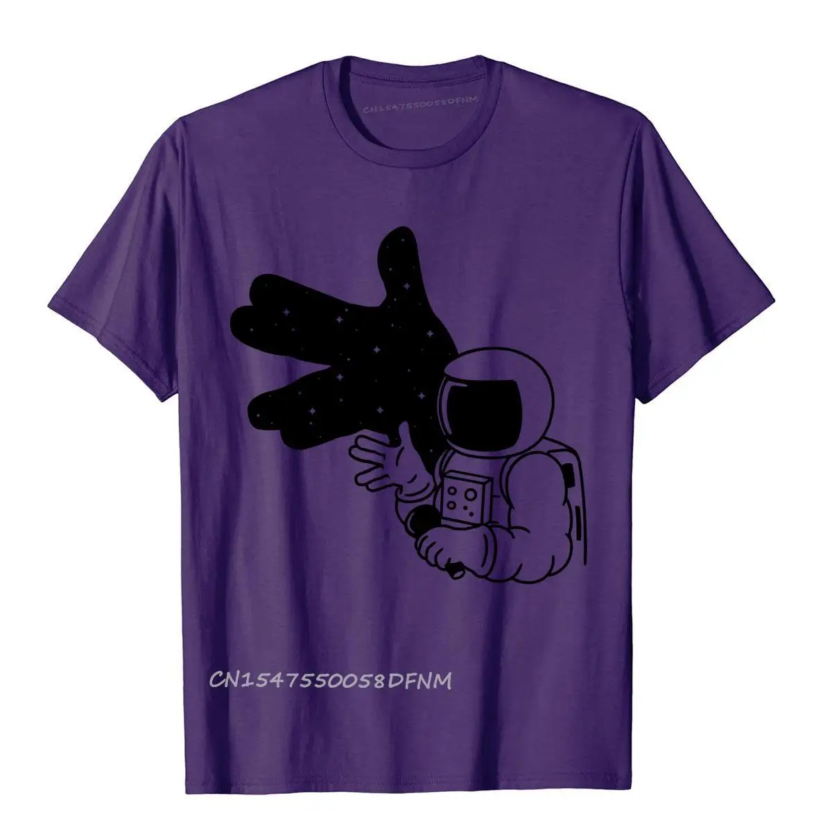 Cosmoshadow Astronaut Funny Men T Shirt Premium Cotton Tops Shirts Unique Ripple XRP Moon New Tshirts for Men Cotton