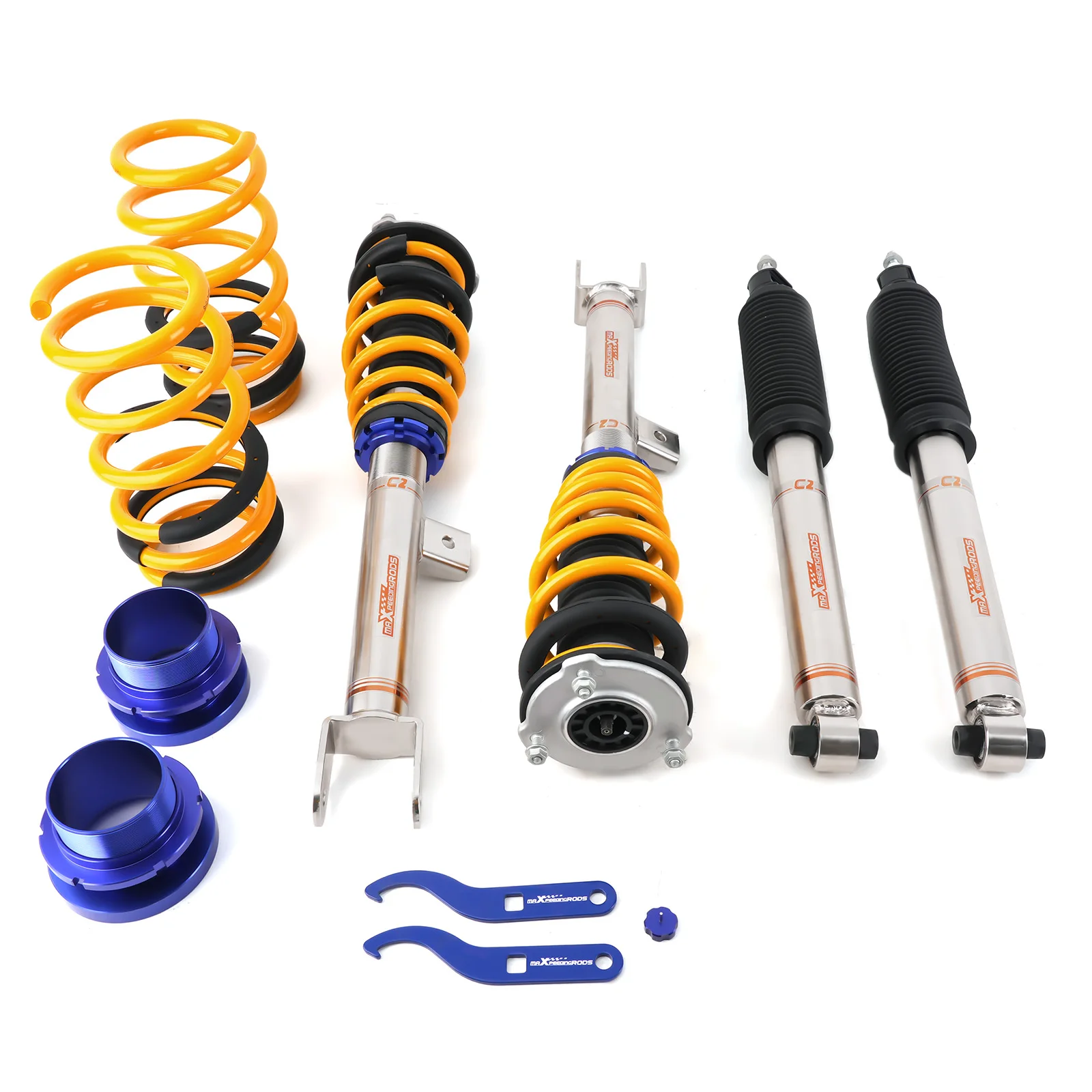 

MaXpeedingrods NEW Comfort Coilover w/ Eibach Spring for Tesla Model Y RWD 20-25