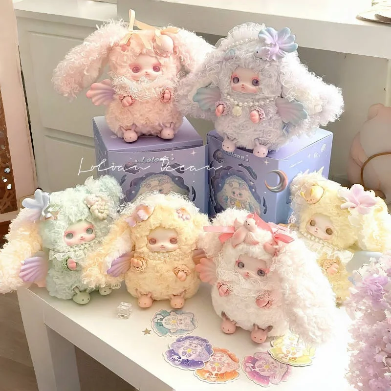 

LOLOAN Ocean Series Genuine Blind Box - Mystery Ornaments Figurines for Home Decor And Desktop Trendy Blind Box Toys Dolls