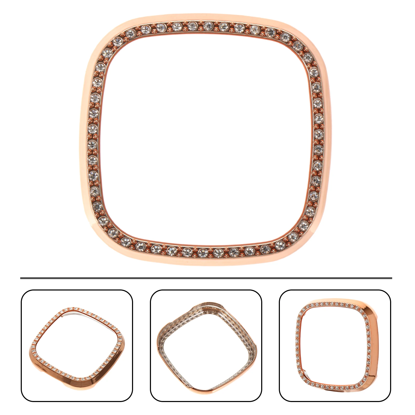 

Screen Electroplating Protective Shell Watch Accessories Protector Case Bumper for 3