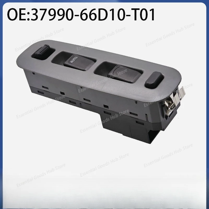 

37990-66D10-T01 подходит для кнопок управления стеклоподъемниками и переключателей управления стеклоподъемниками автомобилей Suzuki.
