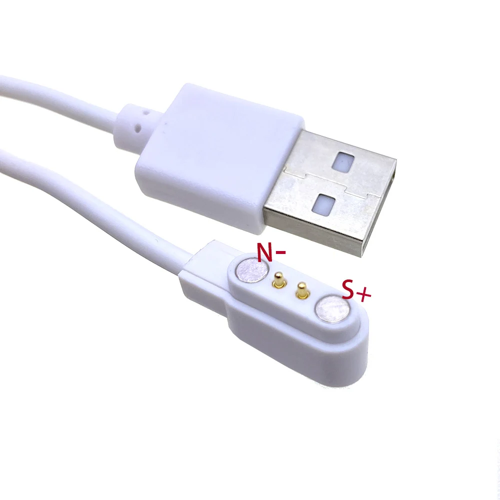 1/3/5/10set Magnetic PogoPin Male Female Connector2P 2.8MM Pogopin Charging Cable Spring Loaded DC Magnet Connector Power Socket