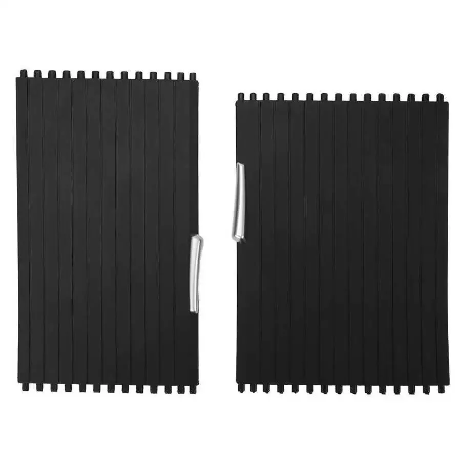 

2PCS Front Console Cup Holder Roller Blind Cover 51166954943 Replacement fo 51169124423r e70 X5 SAV E71 E72 Console Cover Pad