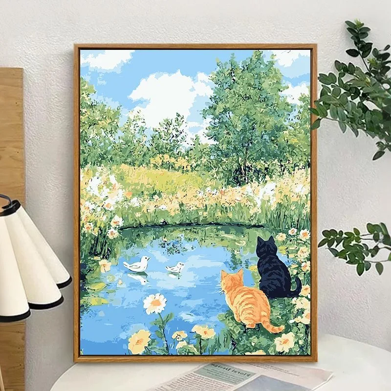 

A-0231 Curious Cat on Canvas
