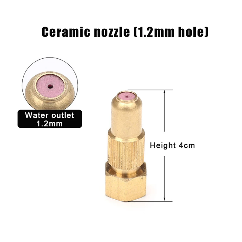 Agricultural Irrigation Nozzle 16*41*8MM Adjustable Pottery Nozzle High Quality Pottery Adjustable Spray Effortless Installation
