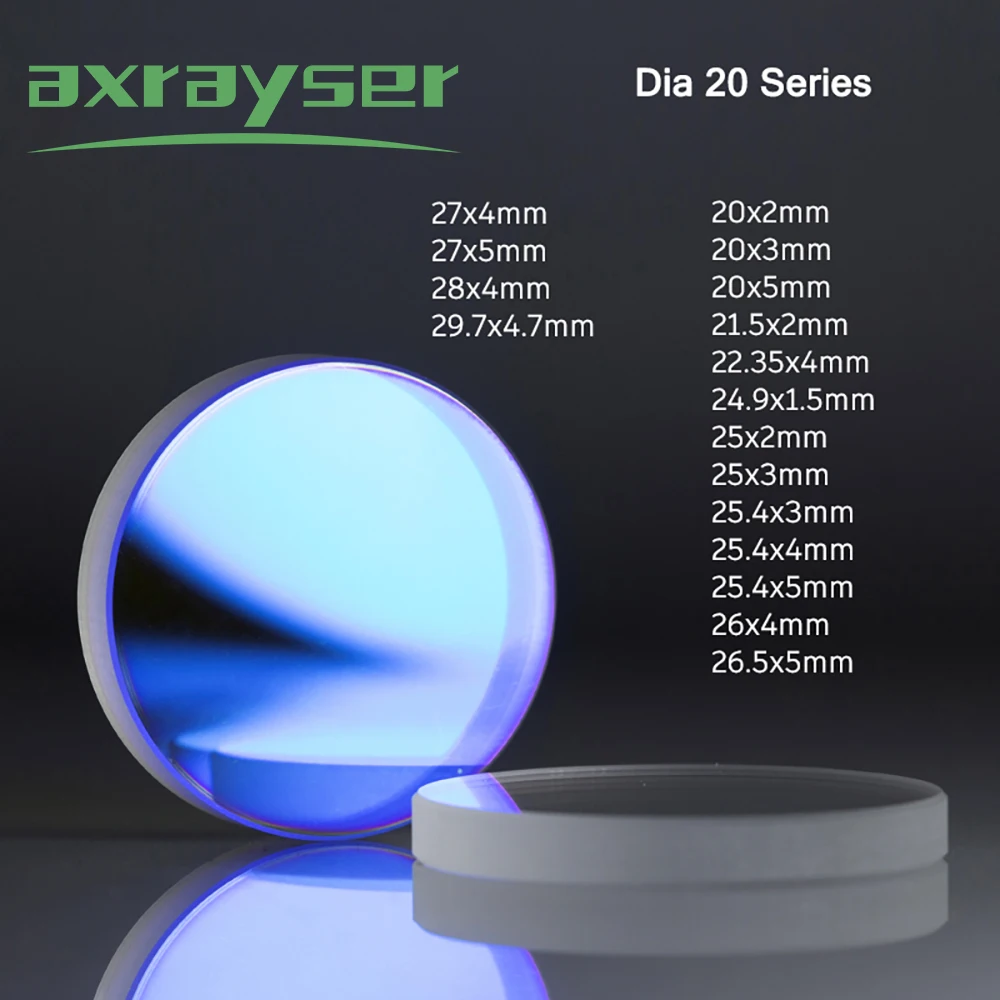 

Laser Protective Windows for Raytools Precitec WSX Dia18-29.7mm Fused Silica Lens