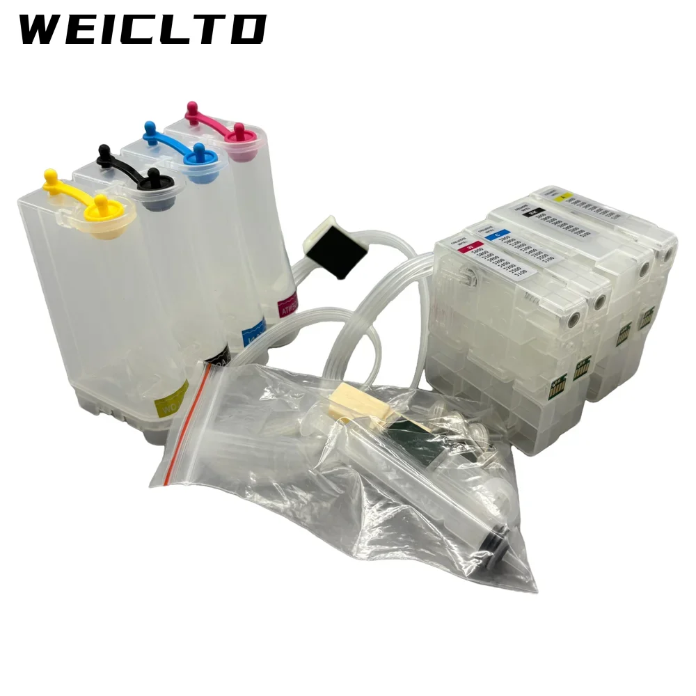 EUR PGI-2500 PGI2500 PG2500 4Color Ciss System with Chip for Canon PIXMA IB4050 MB5050 MB5350 MB5150 MB5450 IB4150 Printer