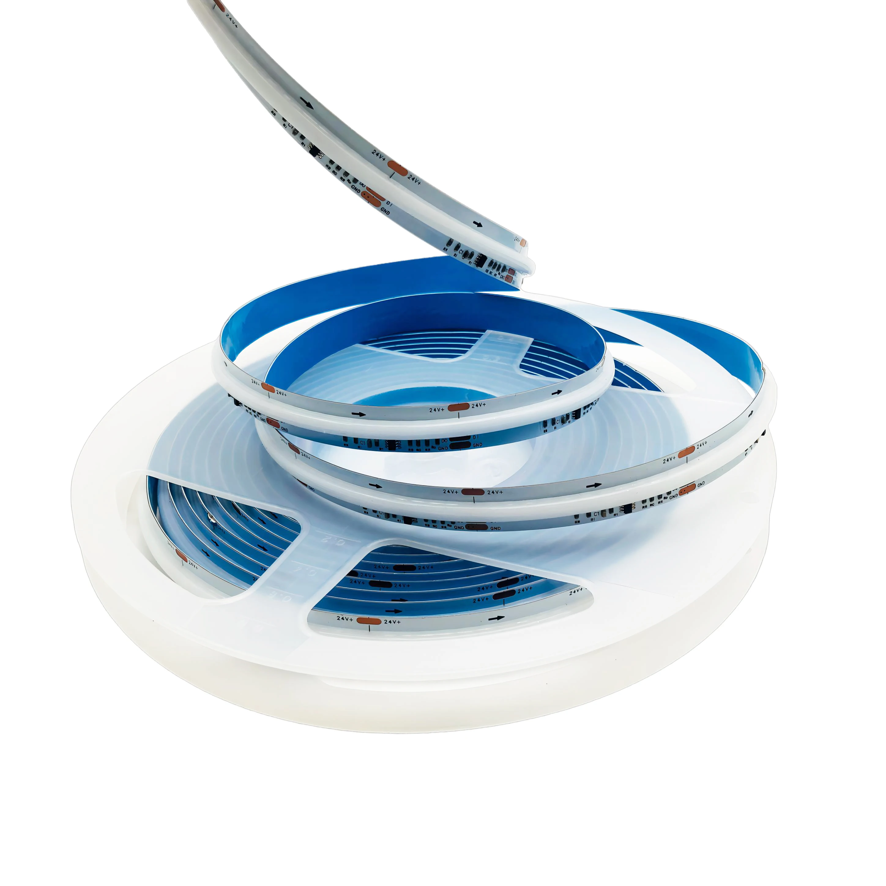 Indirizzabile Flex COB LED Strip Light 24V ws2811 720leds/m Full Dream Color LED Tape Strip Magic Colorful Room Decor Lamp per TV