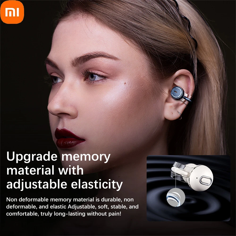 XIAOMI TWS Bluetooth5.3 Earphones I36 Open Ear Bone Conduction 360°ACS Sound Wireless Headphone Sport Running Waterproof Earbuds