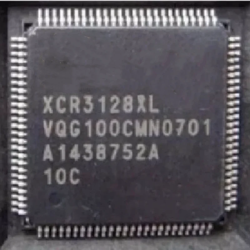 1-5PCS XCR3128XL-10VQG100C TQFP100