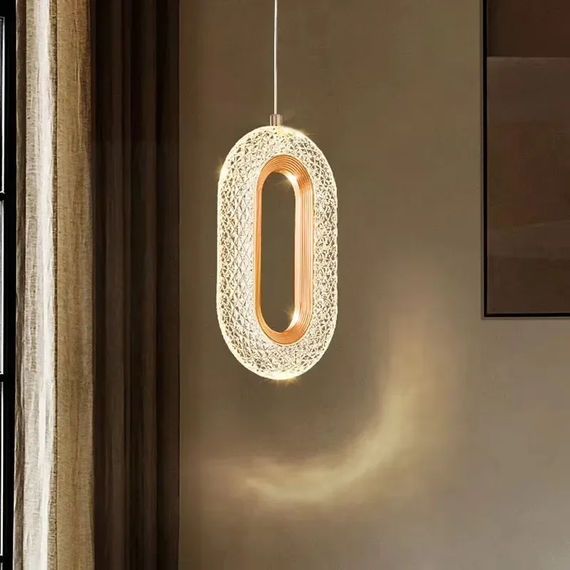 

Designer New LED Pendant Lamps Indoor Decor Hanging Chandeliers Dining Room Restaurant Bar Art Lamp Bedside Light Lustre