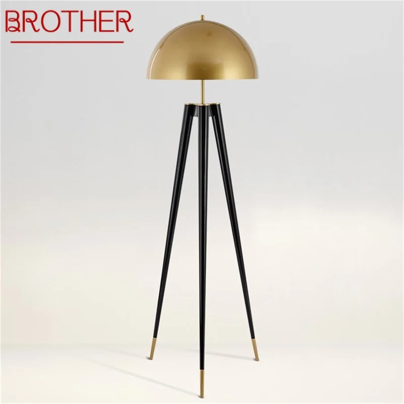 BROTHER Nordic Floor Lamp Modern LED Creative Standing Light Jellyfish Shape Bedroom Living Room Decorative