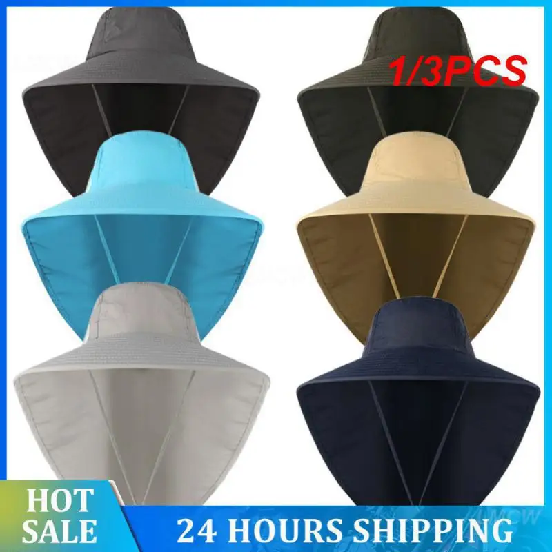 1/3PCS Visor Specific Character Built-in Soft Board Brim Wide Brim Beach Hat Beach Sun Visor Uv Protection