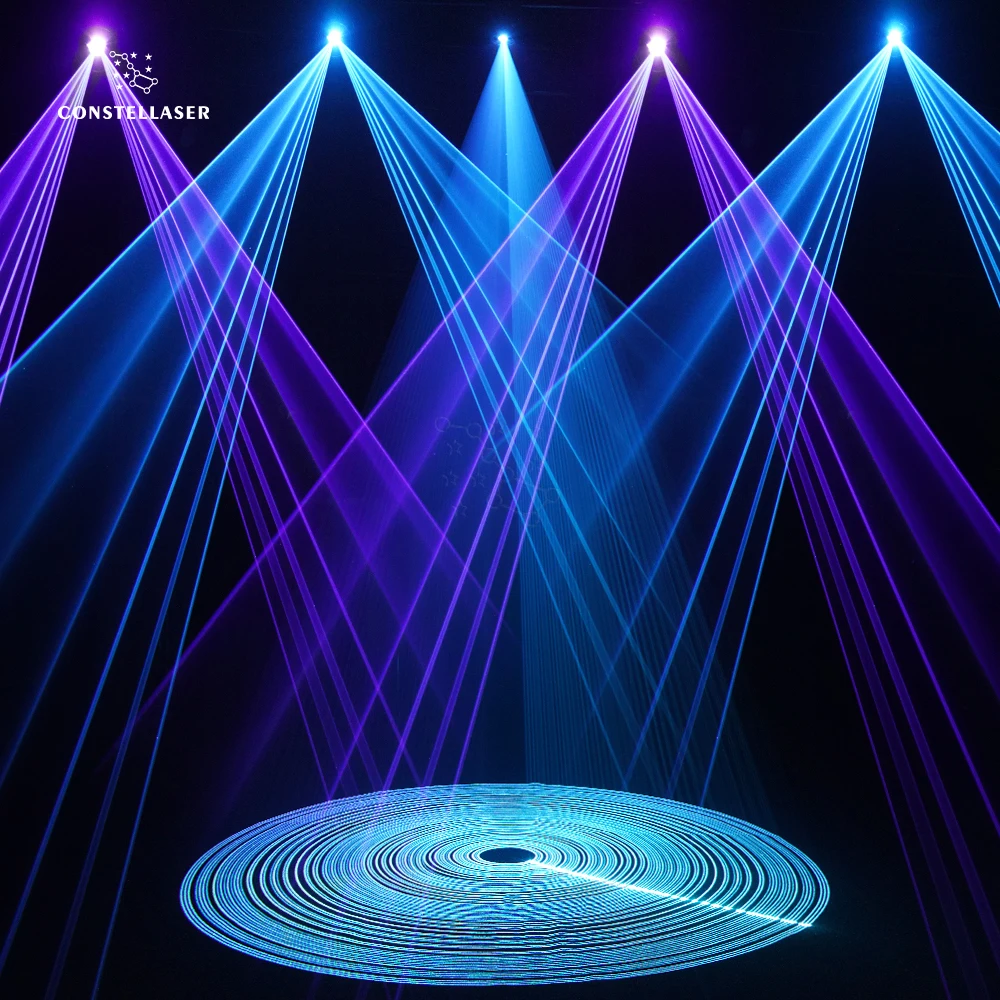 Imagem -06 - Rgb Moving Head Light com Flight Case Dmx Northern Canopy Effects Lights dj Party 15 Kpps 3000mw Pcs