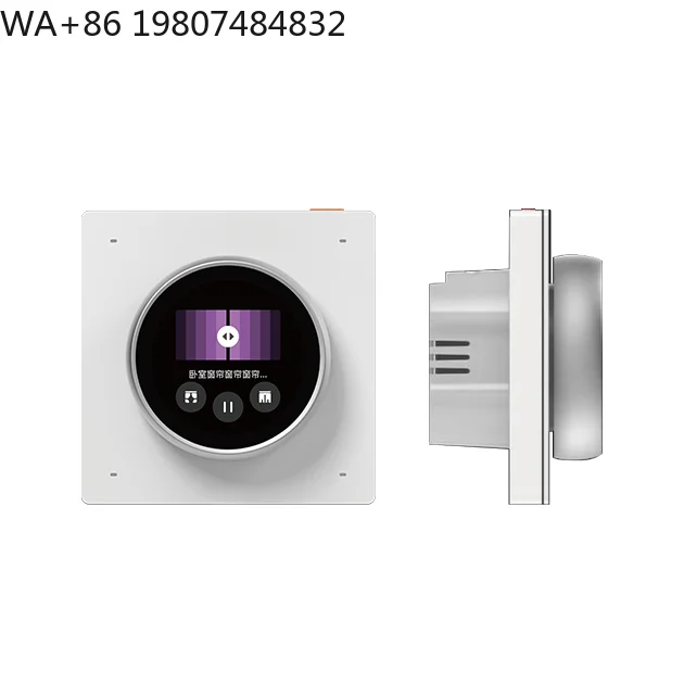 2025 New 1.6 Inch Smart Knob Touch Control Bar WiFi Scene Button Alexa Voice Interactive Smart Home Automation Panel