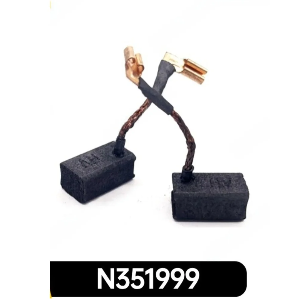 2pcs High-Performance Carbon Brush N351999 For DWE315 DWE315K DWE315K-CA Multi Tool Power Tool Repair Accessory
