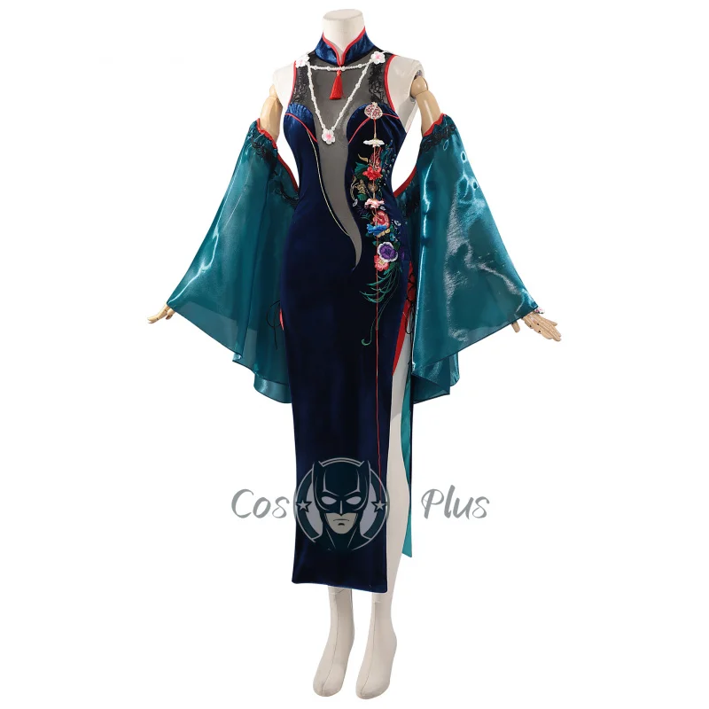 الطريق إلى أي مكان Cabernet تأثيري حلي شيونغسام النساء الفتيات لعبة البدلة هالوين حفلة لعب الأدوار