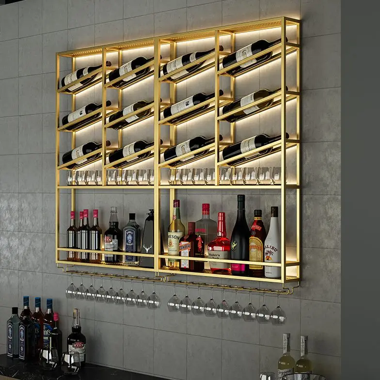 

glass, wine rack, bracket, wine cabinet, wall rack, rack, wall display shelf, household wall-mounted type
