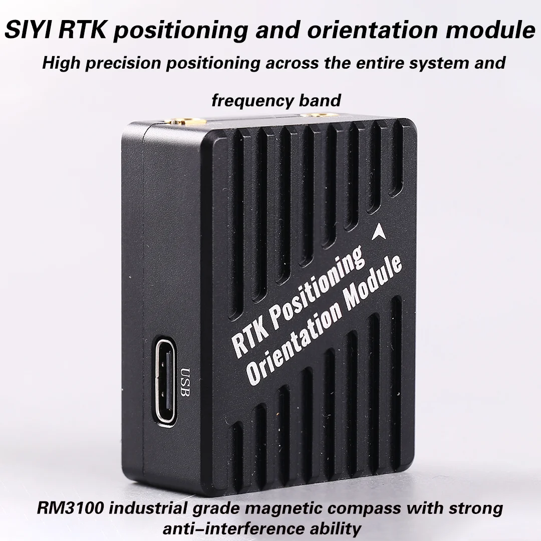 

SIYI RTK Positioning And Orientation Module Dual Antenna Centimeter Level Unmanned Aerial Vehicle High-Precision Beidou GPS