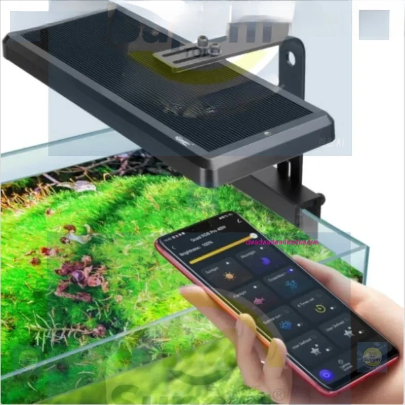 

Hayawada WRGB Smart Tuya Application Full Spectrum Aquarium Bluetooth Aquarium Emitting Diode Light Plant