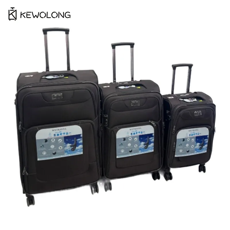 

Большой чемодан для багажа, расширяемый замок TSA, легкая водонепроницаемая дорожная сумка из ткани Оксфорд