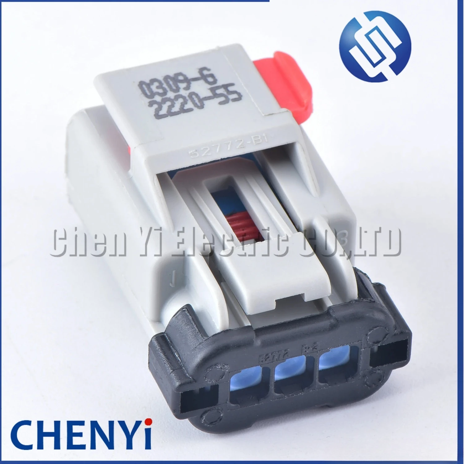1 set 3 Pin 2.8mm female auto waterproof wiring harness plug cable electric sealed plug connector 54200309 54200309-B 54200313