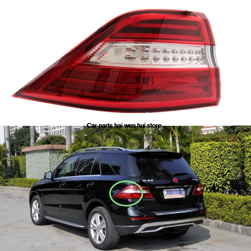 Outside taillight For Benz W166 ML300 ML350 ML400 ML500 2012-2015 Car Accessories Tail Light Assembly Turn signal Rear lamp 1PCS