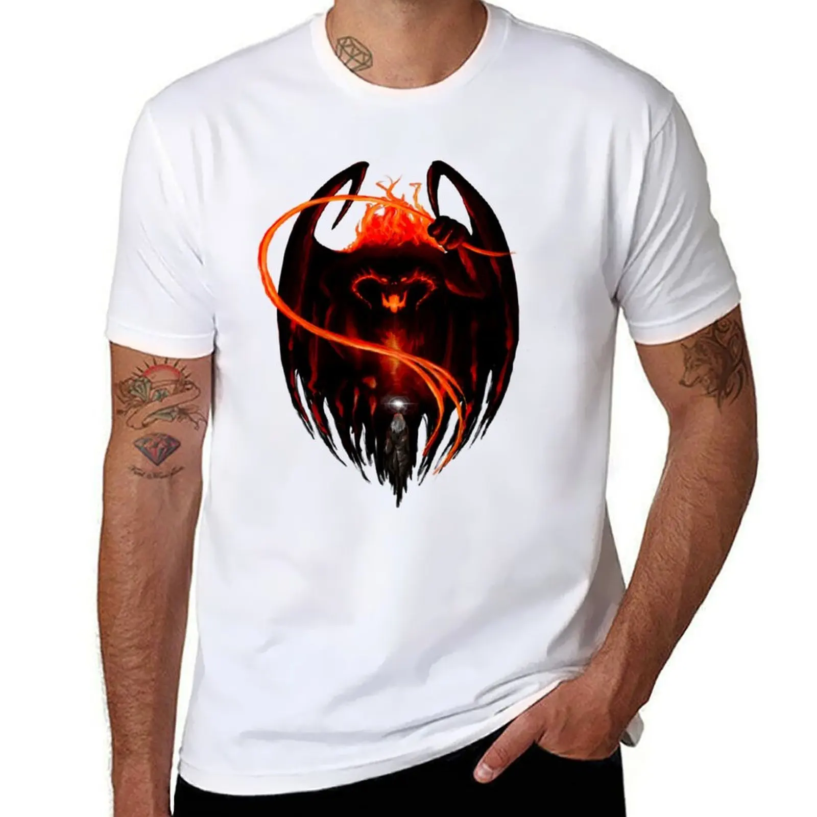 Balrog T-Shirt T Shirts with Prints T Shirts for Man Cotton Soft T Shirts for Man Slim Fit T-Shirt(4XL 5XL 6XL No shipping)