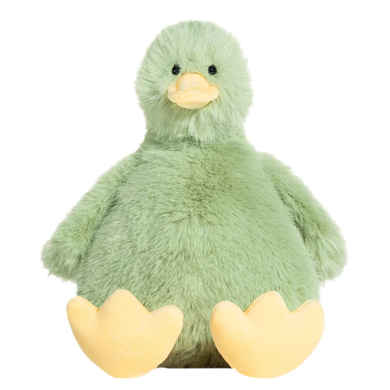 Duck Plushier Stuffed Animals Playful Ease  Timeless Companions White/Brown/Green 20cm/30cm/40cm Duck Toys For Birthday Gifts