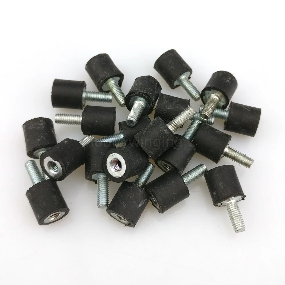 VD8*8*3*8 Anti-Vibration Rubber VD type Single Head Shock Absorber Rubber Vibration Isolator model damping 20pcs