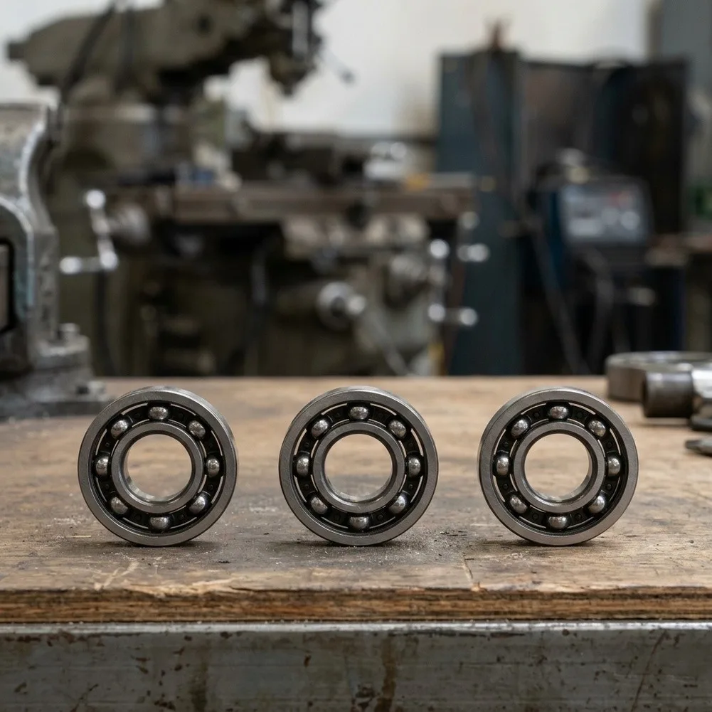 For FS300 FS400 FS450 Trimmer Head Bearings 6001 Gear Bearings Black And Silver Alloy Steel Construction High Load Capacity