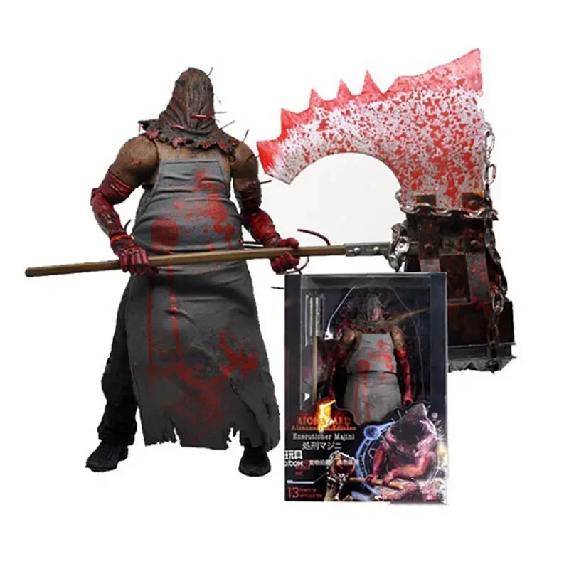 NECA Biohazard Executioner Majini Action Figure Toy Horror Halloween Toy Gift