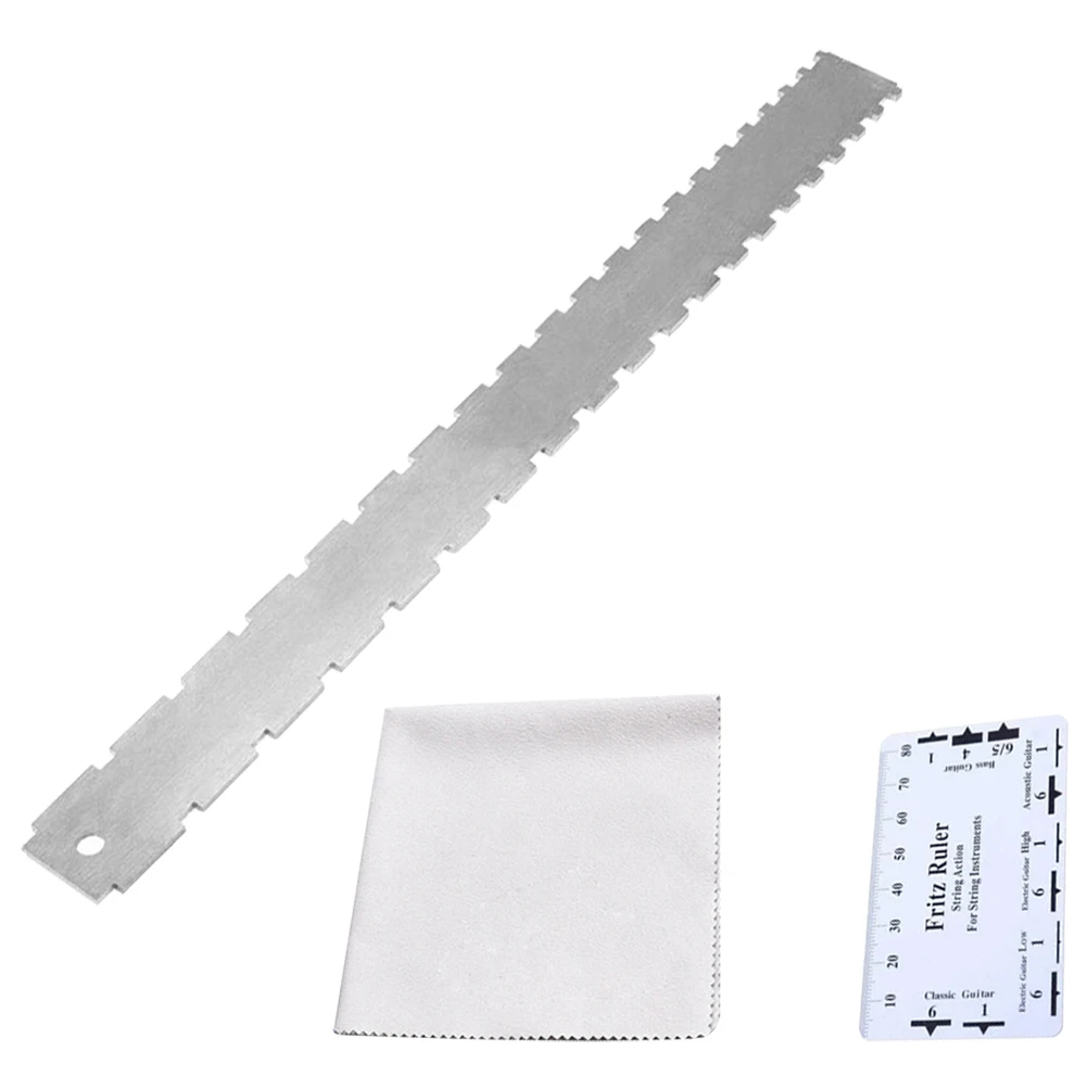 

Guitar Neck Ruler Tool Repair Tools Action Harp Cloth Luthier Measuring Measurement