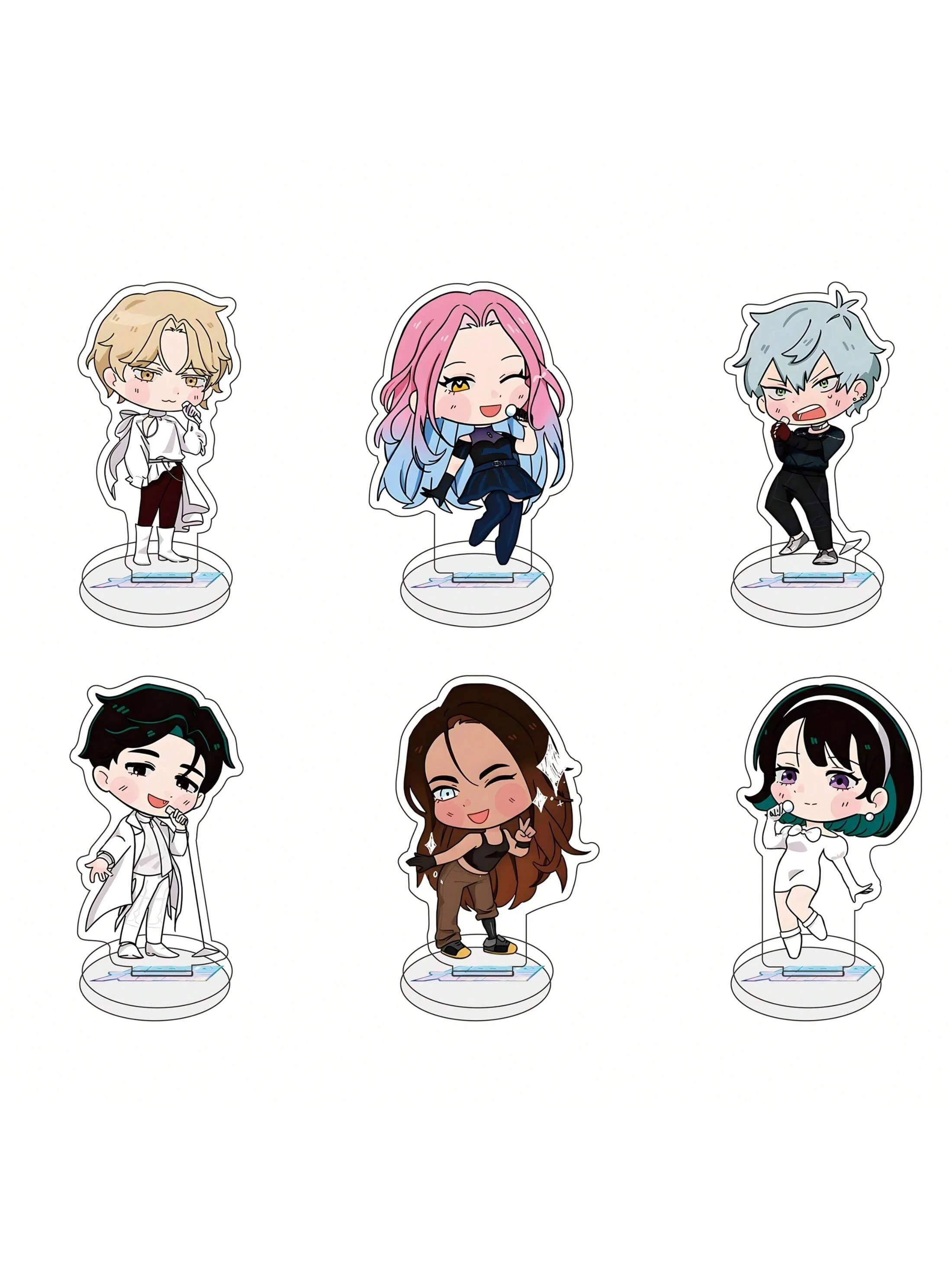 Alien Stage Character Acrilico Standees - Simpatico orecchio di animale Versione Q Mizi/Sua/Till Anime Merch
