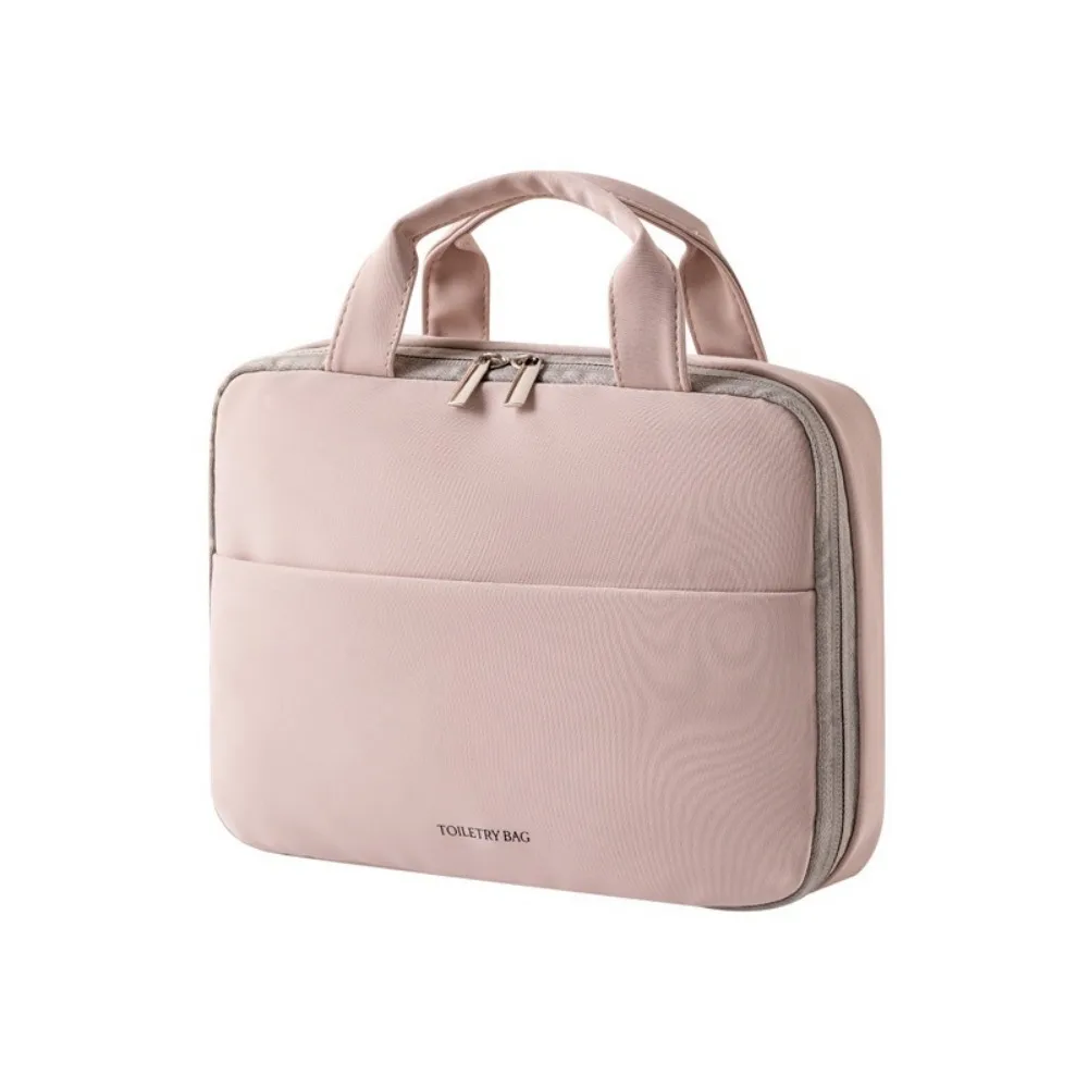 

Large Capacity Women's Makeup Bag Hanging Feature Space Saving Hanging Cosmetics Bag Separate Dry and Wet Luxury Design