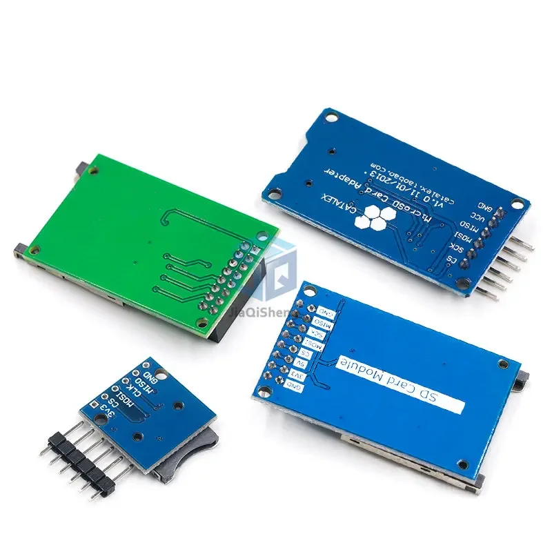 D1 Mini TF Card Module Micro SD Storage Expansion Board Mini Micro SD TF Card Memory Shield Module With Pins for Arduino ARM AVR