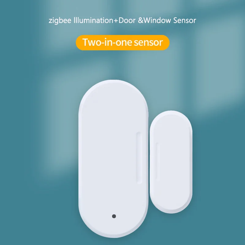 Graffiti Window Opening Reminder Zigbee Light Sensing Door Magnetic Sensor Illumination Detection Alarm Real-time Status Push