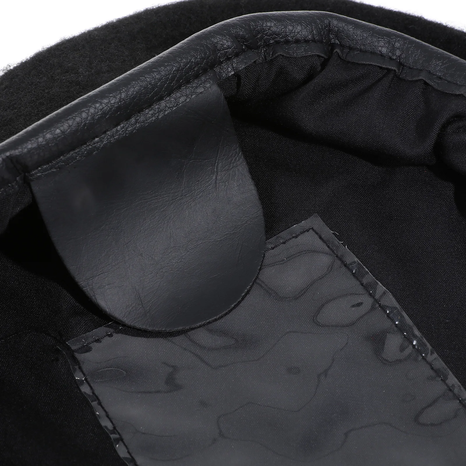 

Unisex Wool Beret Hat Stylish Lightweight Cozy Adjustable Unisex Fashion Accessory Driving Sun Protection Gift Black