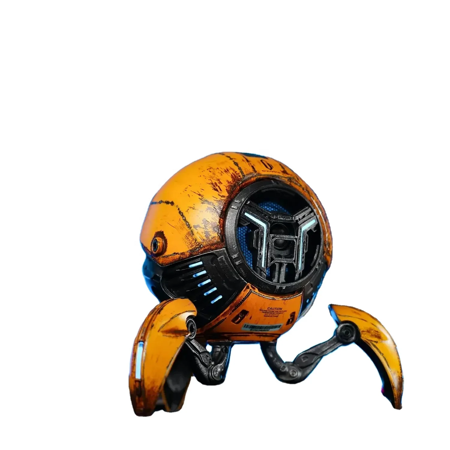 

The Deep Bass Mars Pro Speaker War Damaged Yellow Speakers For GravaStar