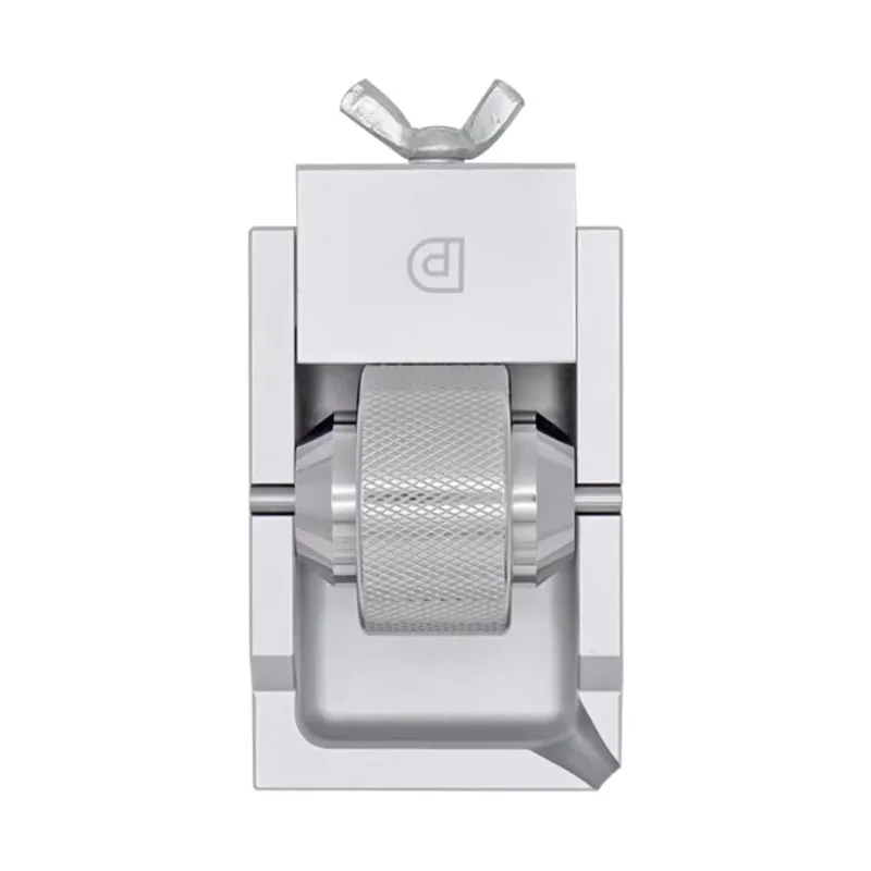 Unique new stainless steel mirror mini edge oil box, leather tool leather edge treatment artifact