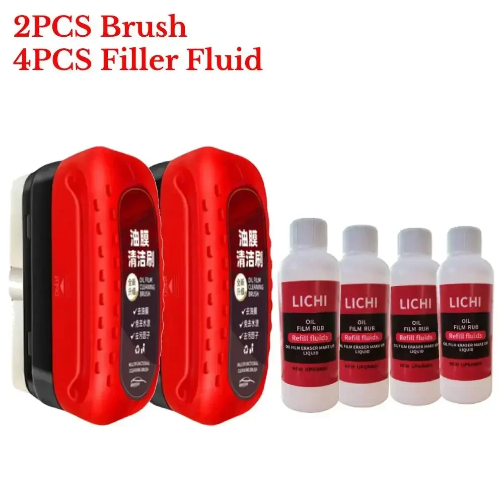 YING16 سيارة الزجاج النفط فيلم مزيل قوية الزجاج الأمامي الأنظف سيارة الزجاج الإسفنج تنظيف فرشاة بقع الماء إزالة البقع السيارات Det #6