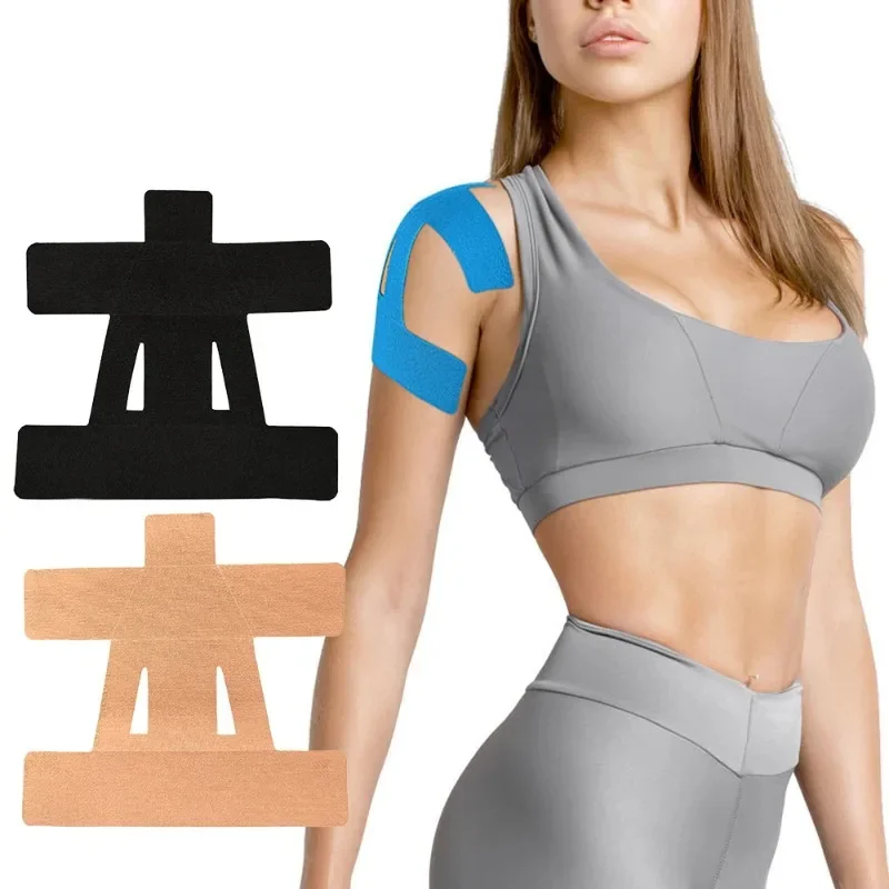10PCS Kinesiology Tape for Shoulder Precut Elastic Sports Tape for Pain Relief and Support