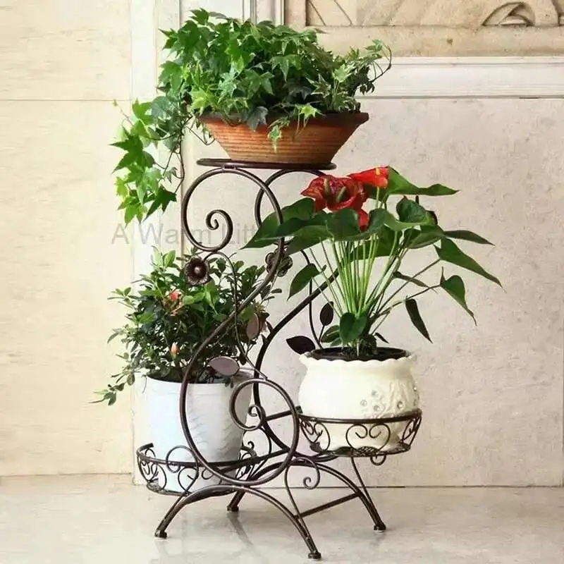 

Window White Plant Stand Backdrop Flowers Nordic Metal Plant Stand Outdoor Party Estanterias Para Plantas Balcony Furniture