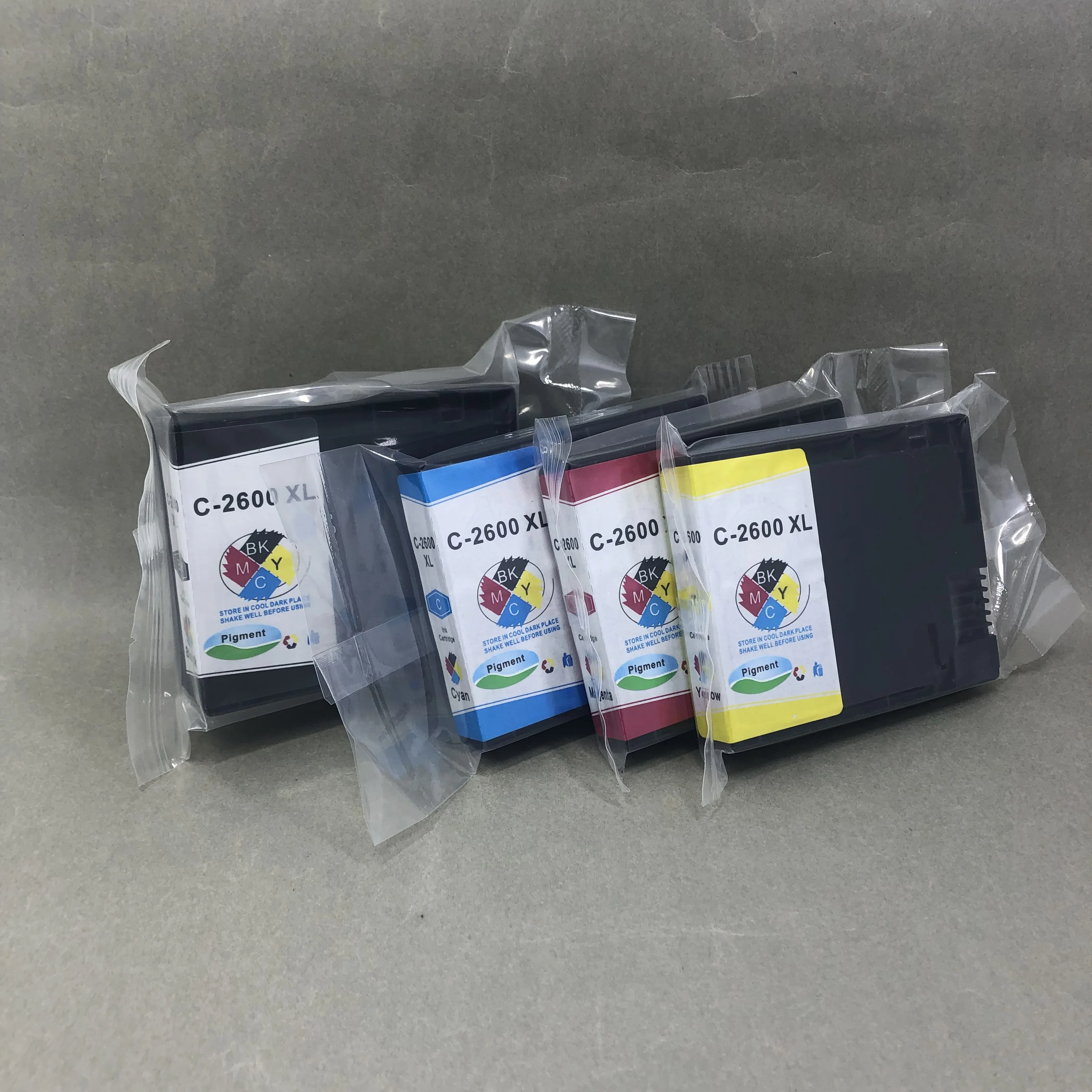 (Pigment Ink) Compatible Ink Cartridge PGI-2600 PGI-2600XL PGI2600 for Canon MAXIFY MB5060 MB5360 iB4060 Printer