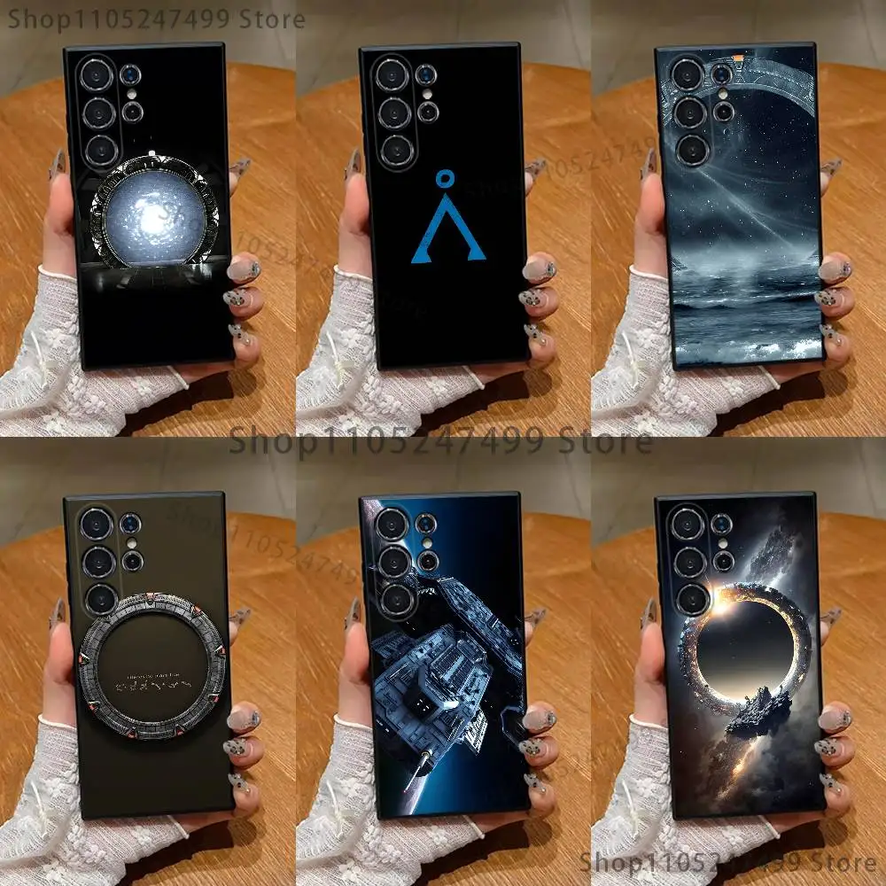

Stargate Atlantis Phone Case For Samsung S 25,24,23,22,30,21,10,9,Ultra,Plus,Lite,FE,4,5 G Black Soft Case