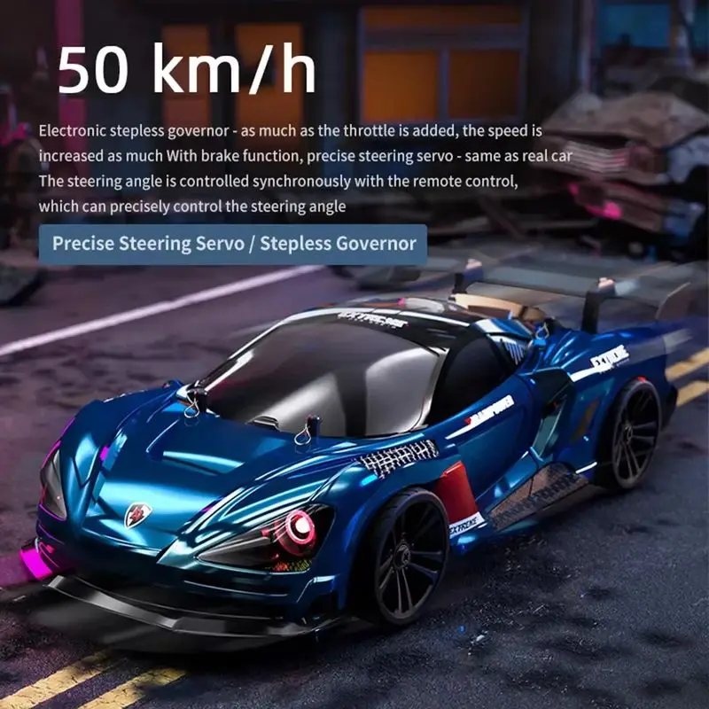 SCY 16301 Remote Control Car 1:16 35km/H High-Speed 2.4g Remote Control Four-Wheel Drive Drift Racing Car Remote Control Car Toy