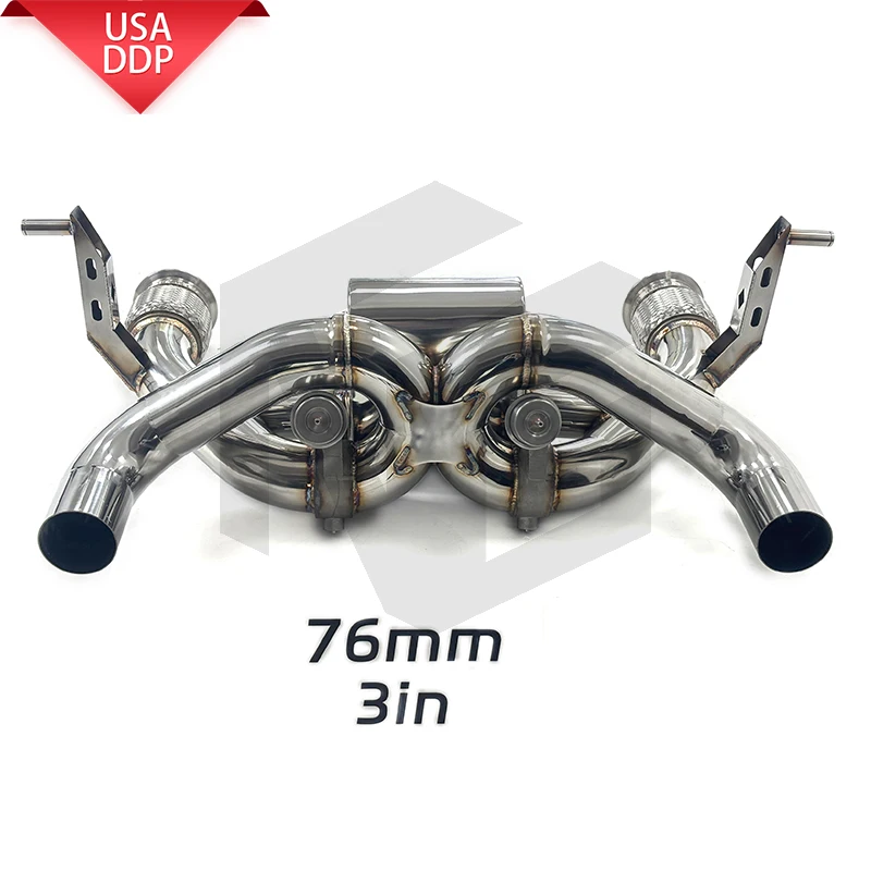 

ING Ss304 Accessories Valve Catback for Lamborghini Huracan EVO STO 5.2L V10 Remote Muffler Exhaust Parts